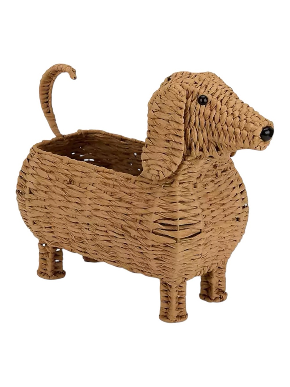 Dachshund Woven Basket